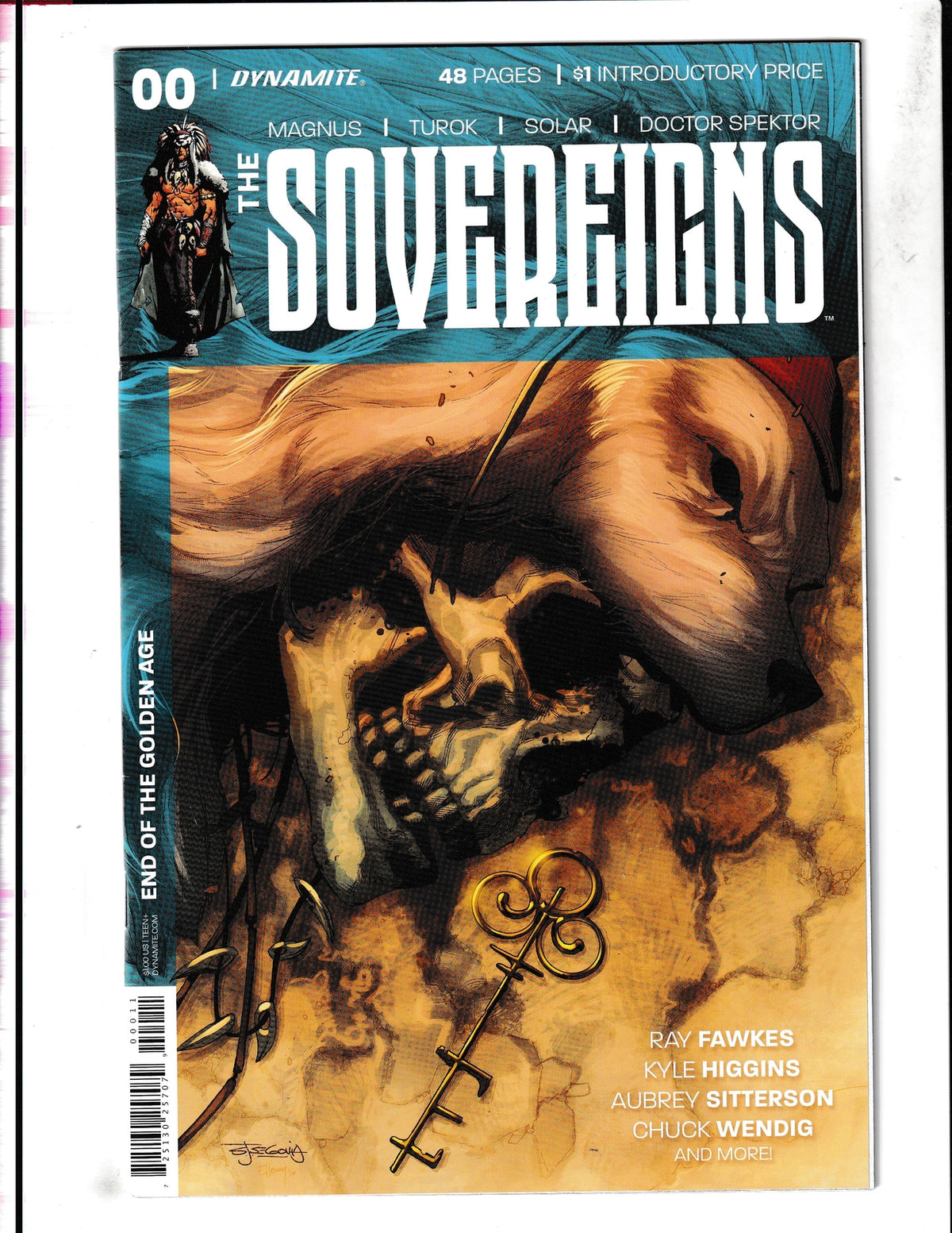 Sovereigns #0 (2017) Dynamite Comics