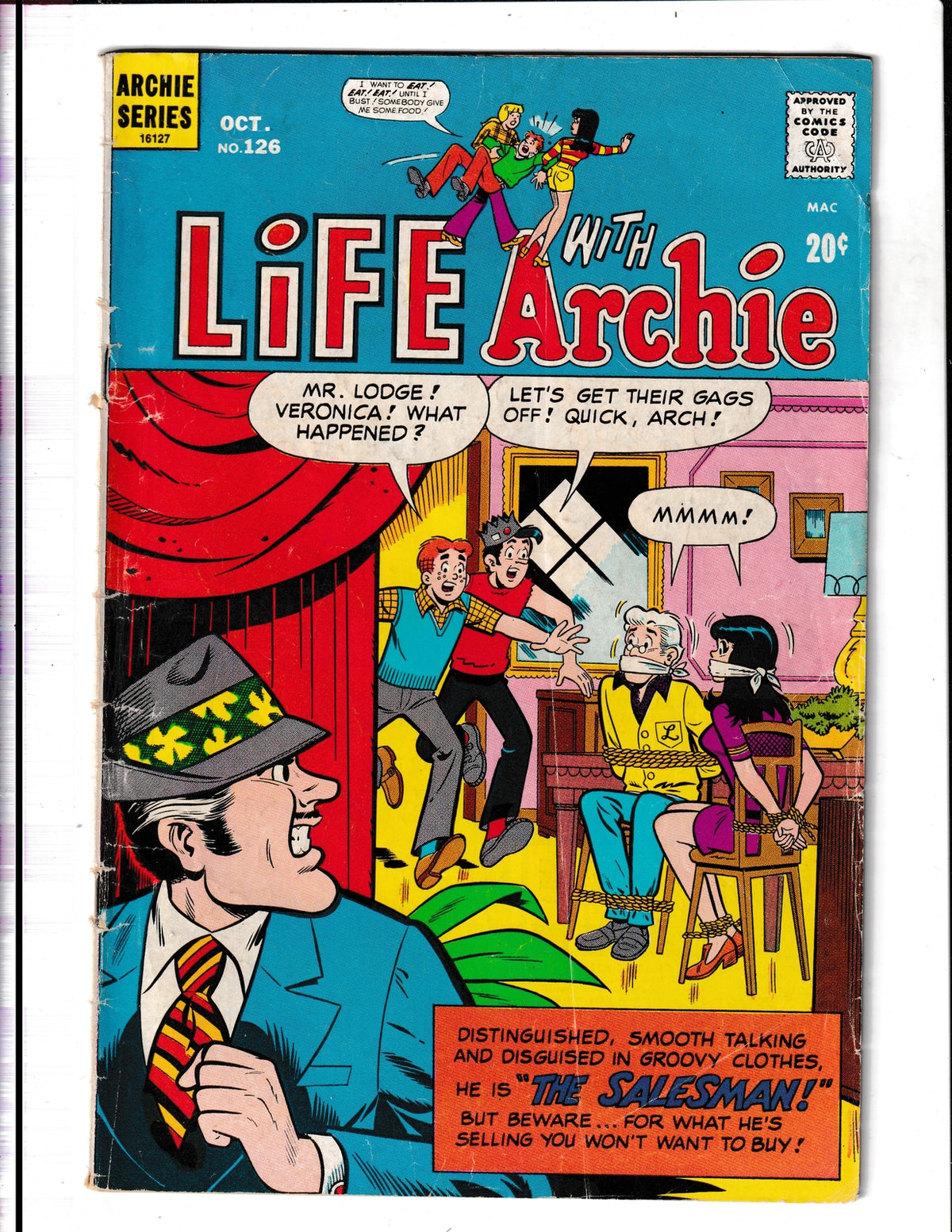Life with Archie #126 (1972) Archie Comics SKU:1542