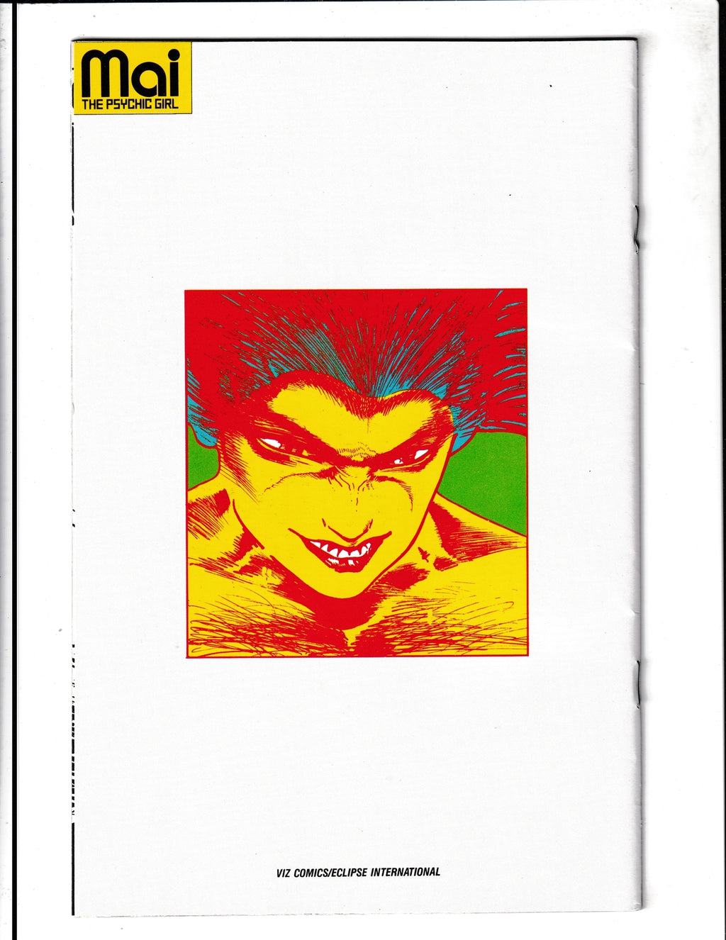 Mai, the Phychic Girl #3 (1987) Eclipse Comics