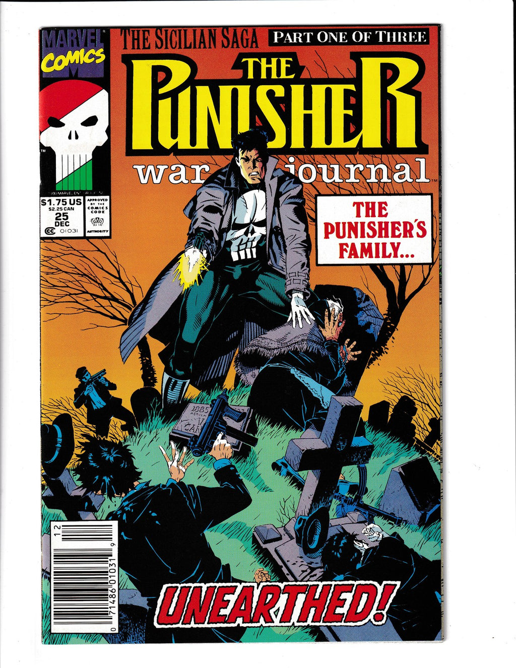 Punisher War Journal #25 (1990) Marvel Comics