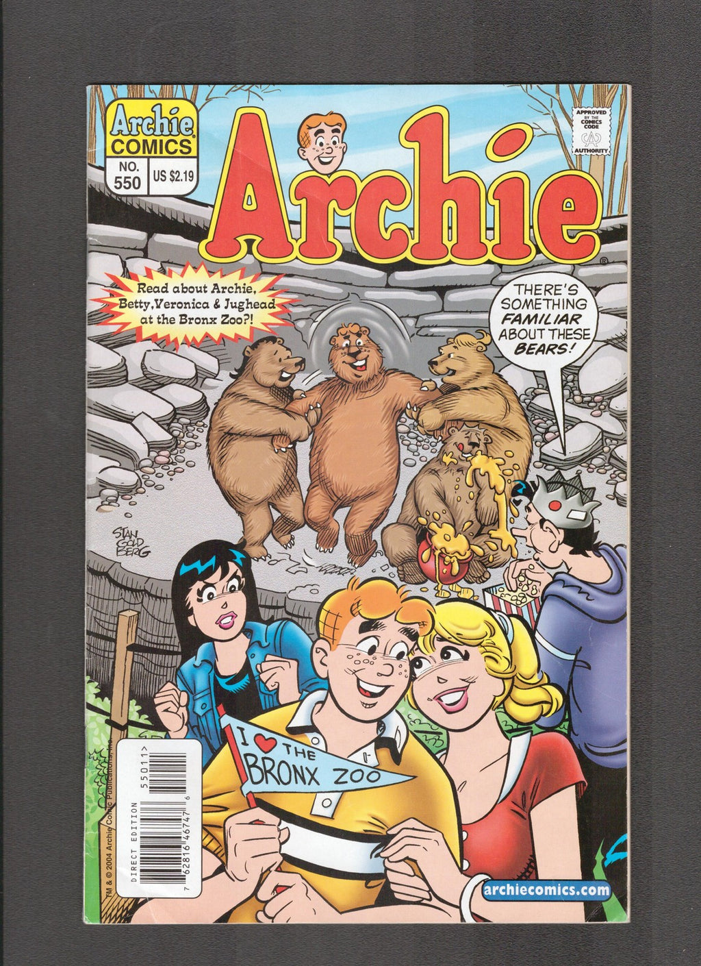 Archie Comics #550 (2004) Bronx Zoo Archie Comics