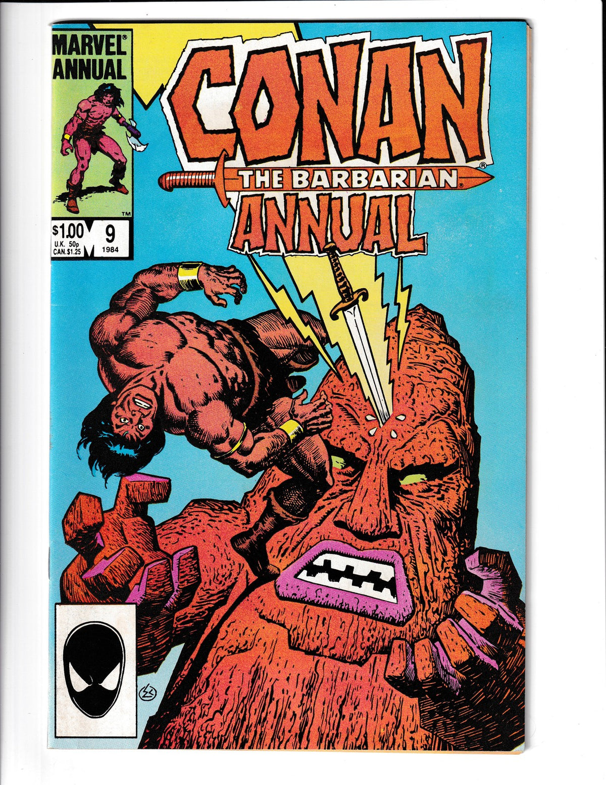 Conan the Barbarian Annual #9 (1984) Marvel Comics SKU:3227