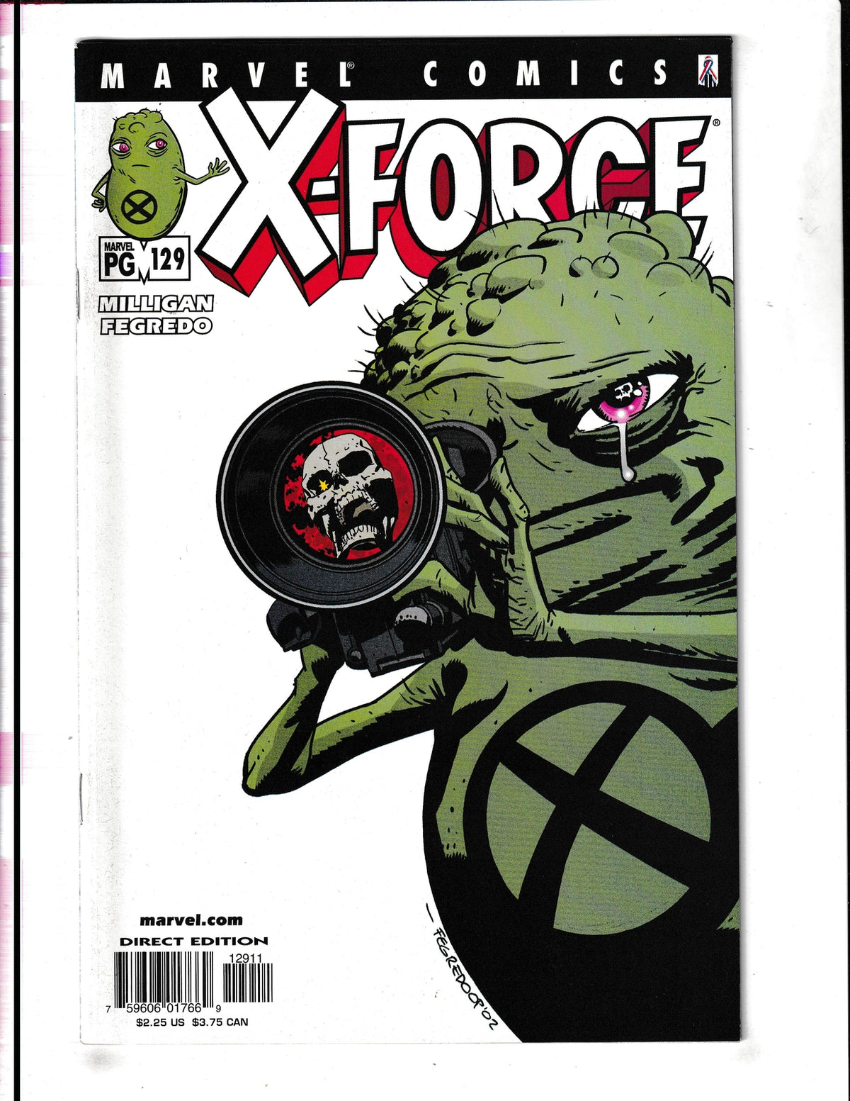 X-Force #129 (2002) Last In Volume Marvel Comics