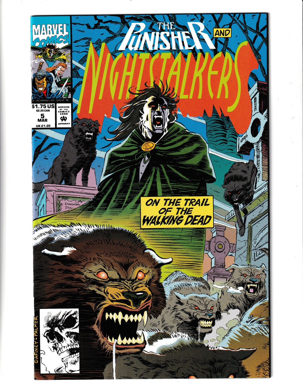 Nightstalkers #5 (1993) Punisher Marvel Comics