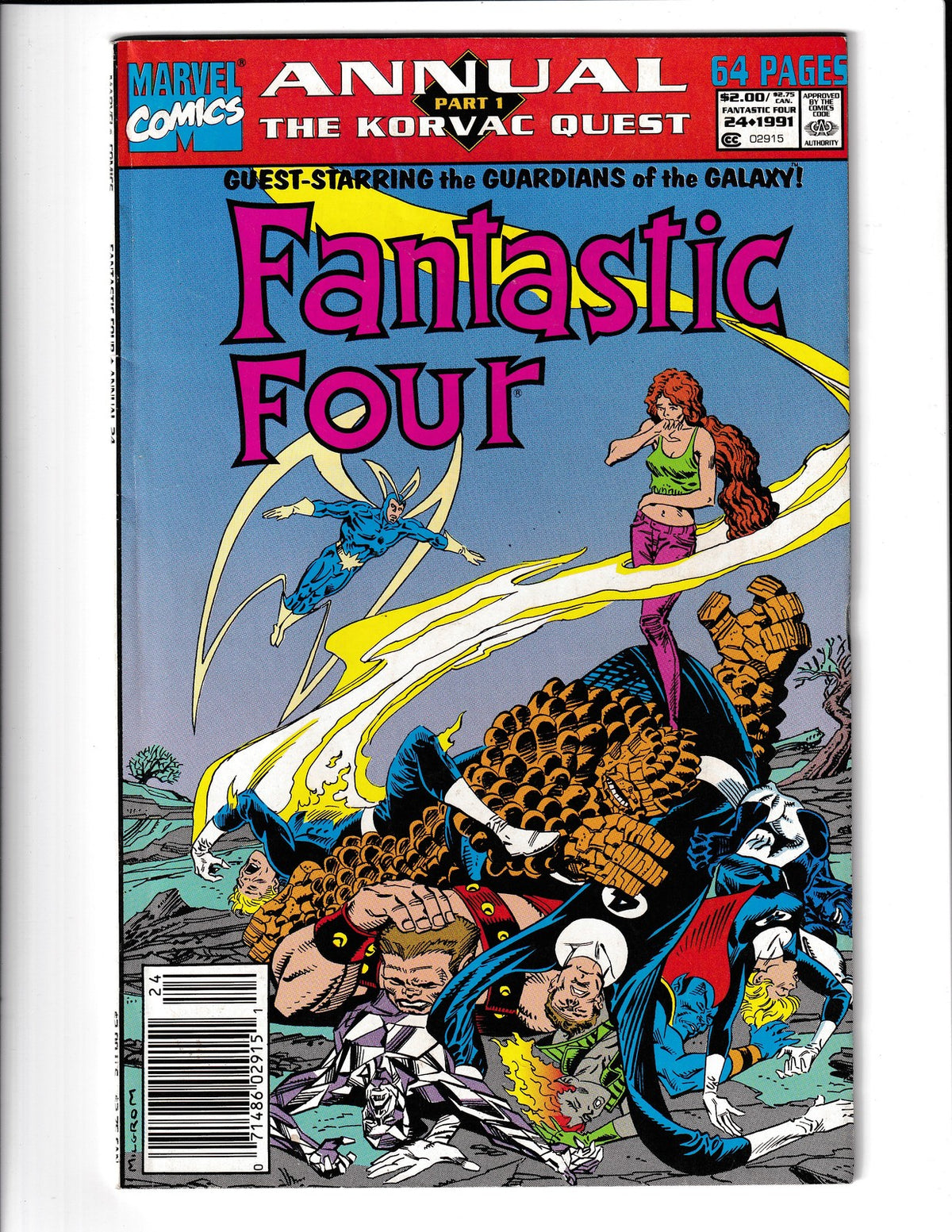 Fantastic Four Annual #24 (1991) Marvel Comics SKU:3298
