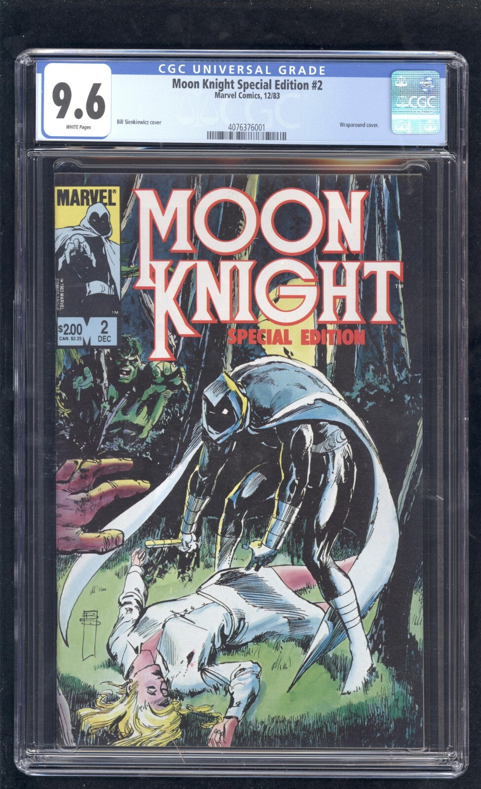 Moon Knight Special Edition #2 CGC 9.6 (1983) Bill Seinkiewicz | MarvelComics