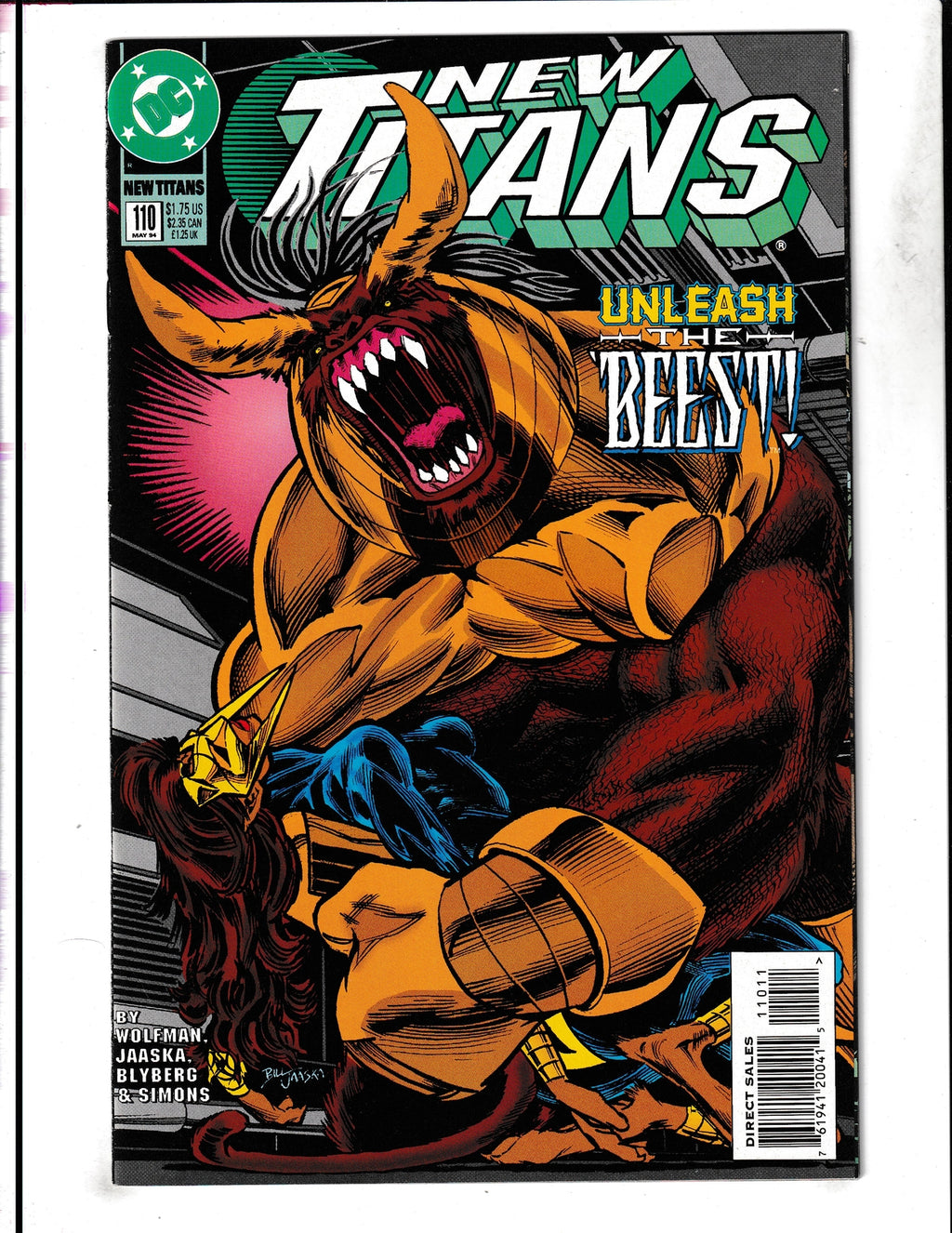 New Titans #110 (1994) DC Comics