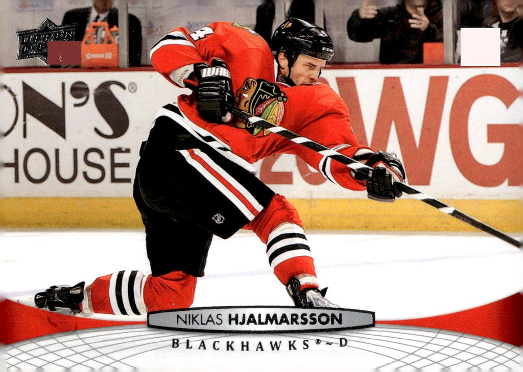 2011-12 Upper Deck #414 Niklas Hjalmarsson Hockey Chicago Blackhawks