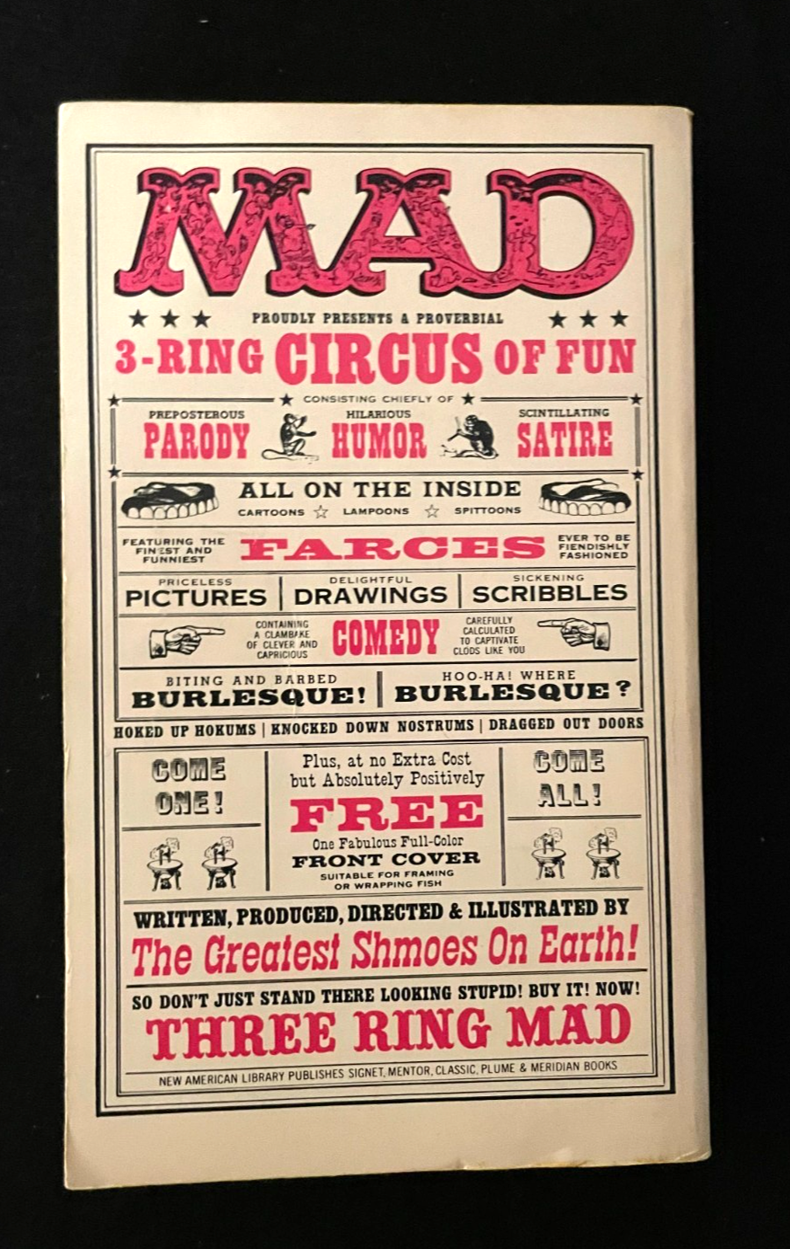 Three Ring MAD 1964 - Signet