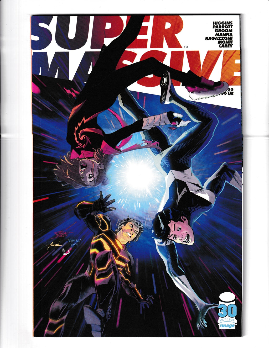 Super Massive #1b (2022) Marcelo Costa Abel & Erica DUrso Image Comics