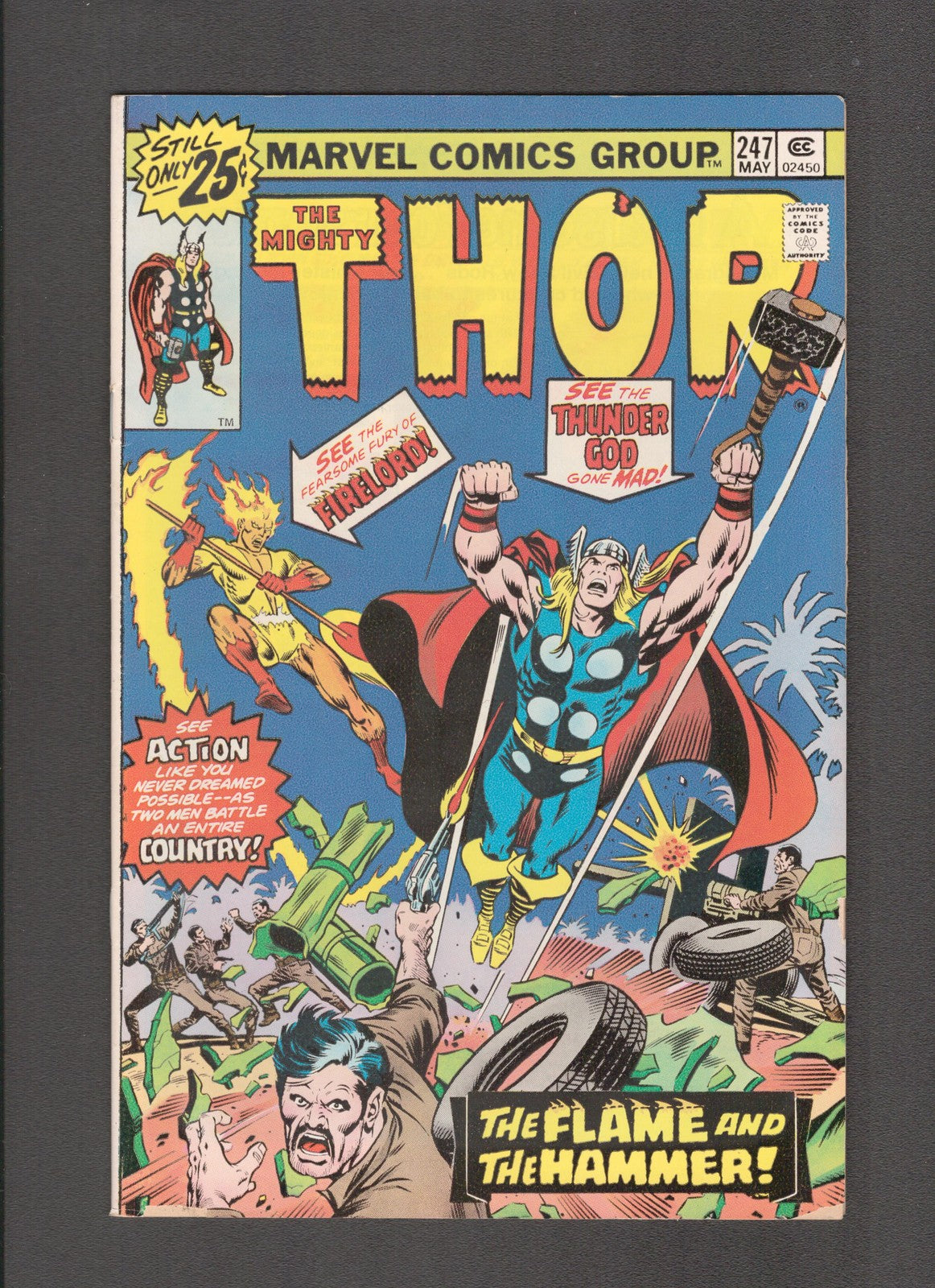 Thor #247 (1976) John Buscema, Joe Rose, Joe Sinnott Marvel Comics