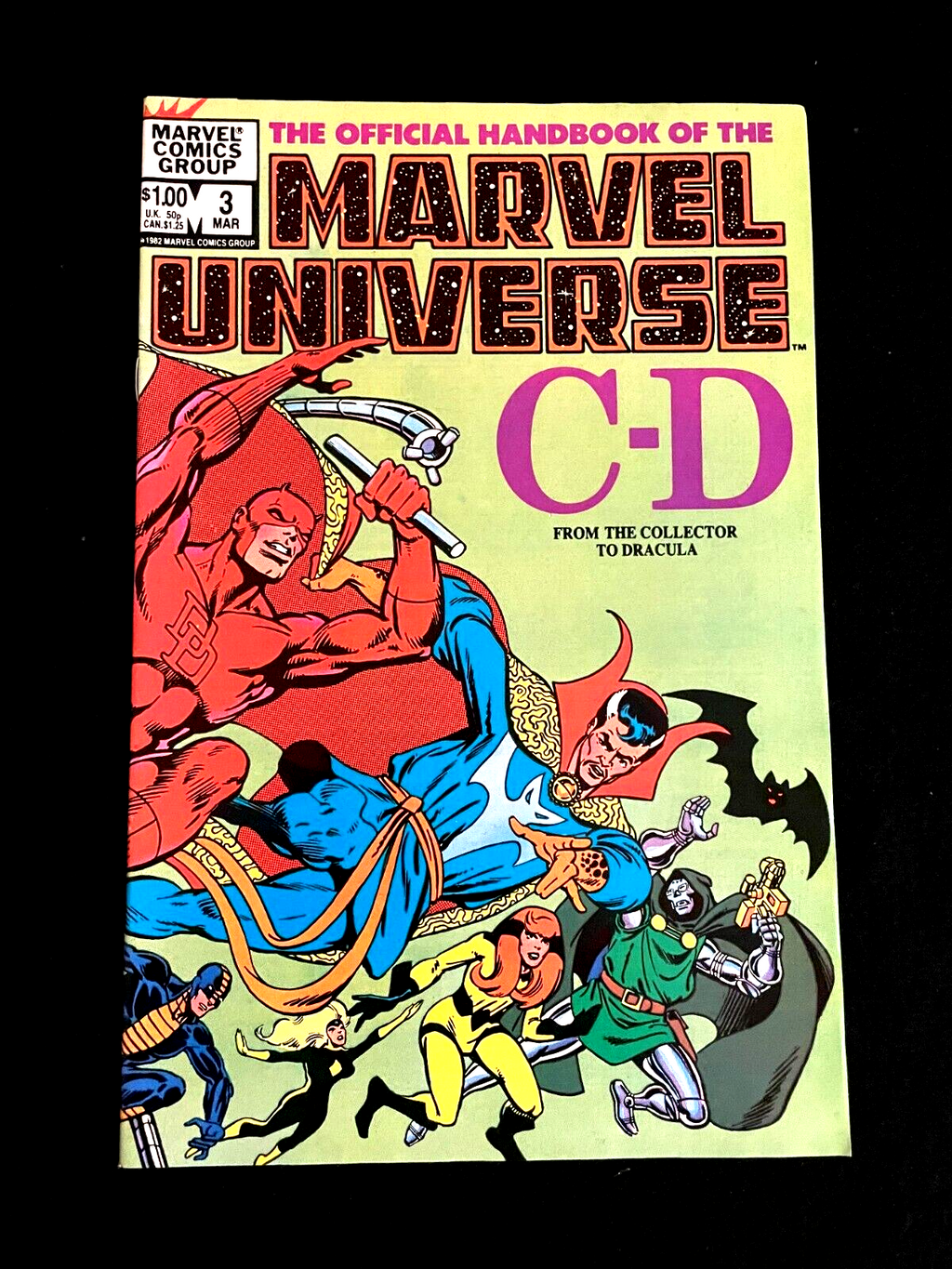 Official Handbook of the Marvel Universe #3 1983  - HIGH GRADE