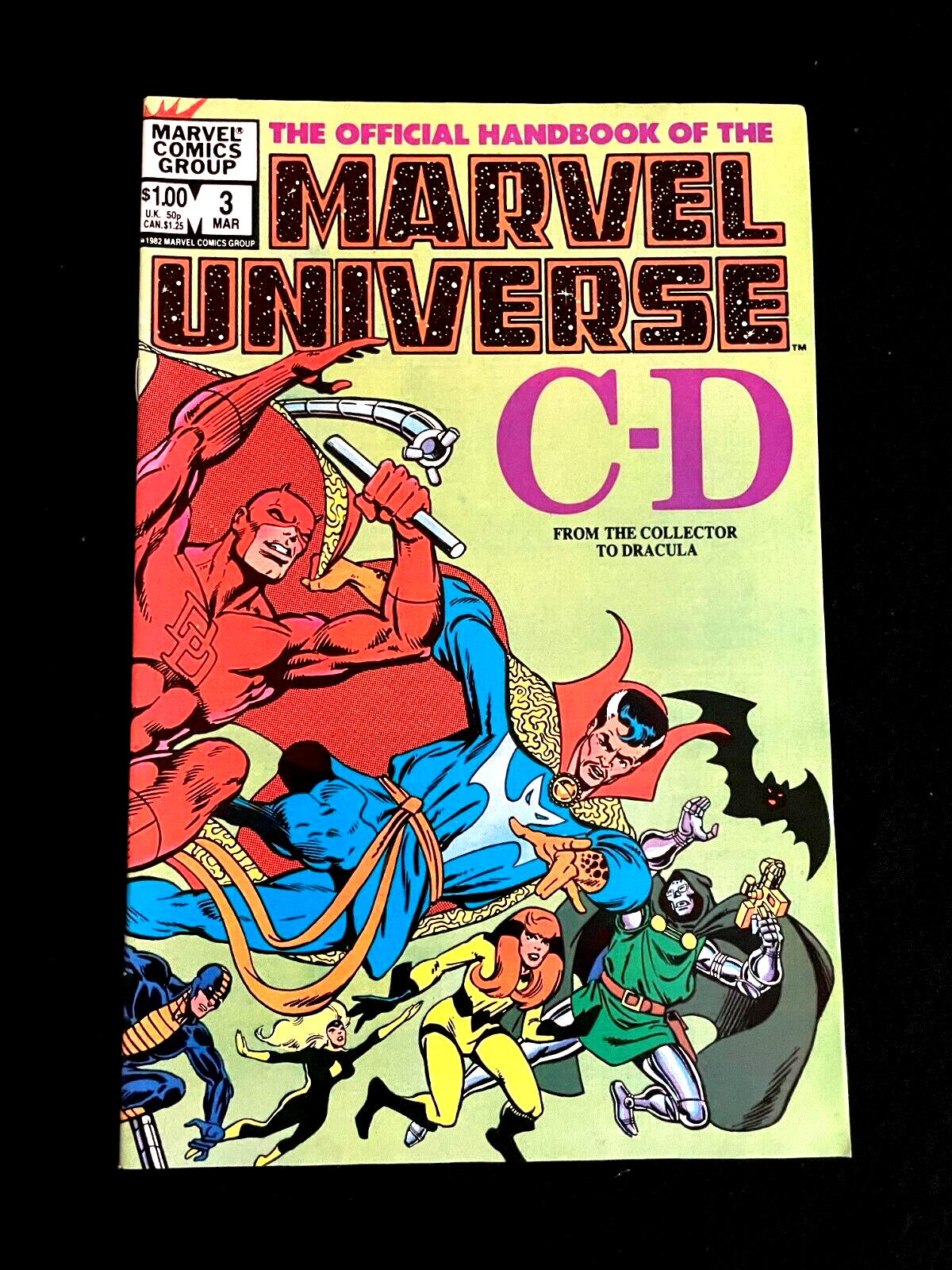 Official Handbook of the Marvel Universe #3 1983  - HIGH GRADE