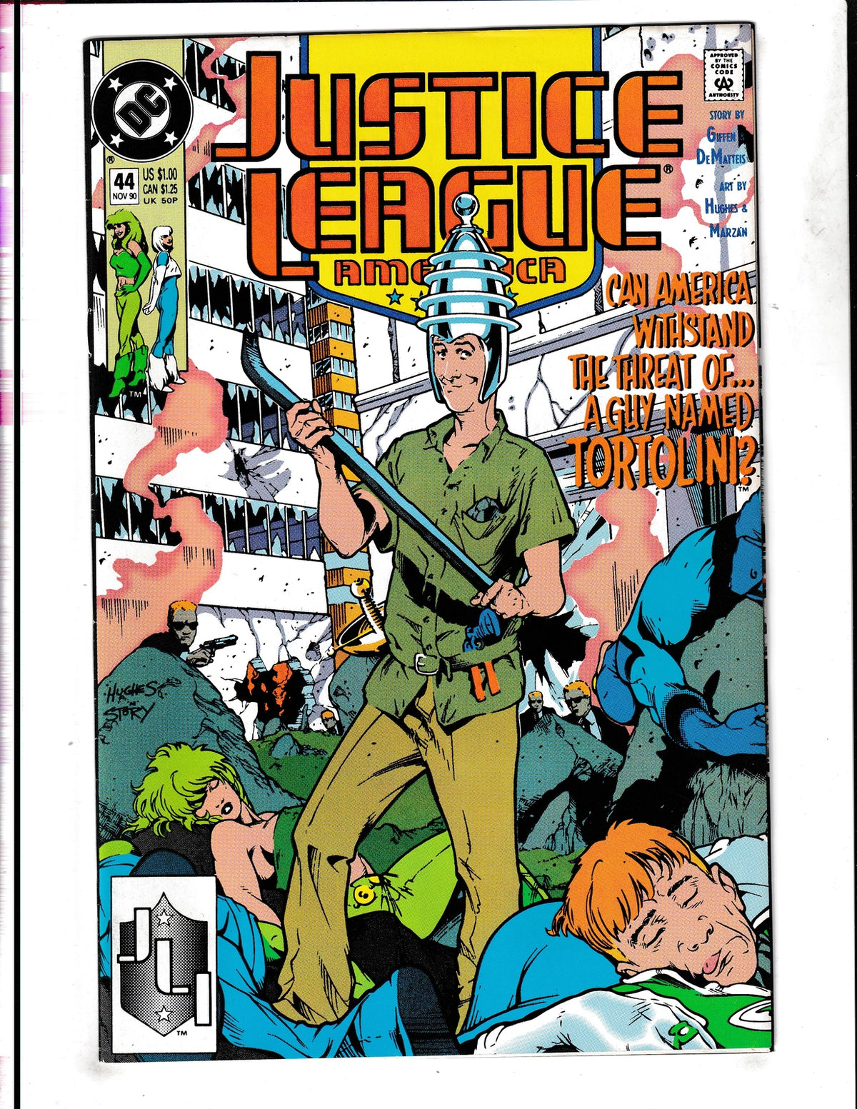 Justice League America #44 (1990) DC Comics
