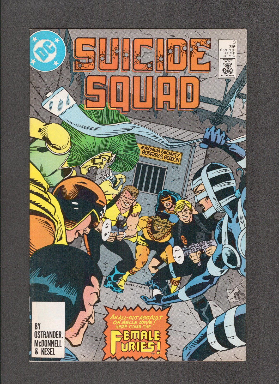 Suicide Squad #3 (1983) Luke McDonnell, Karl Kesel DC Comics