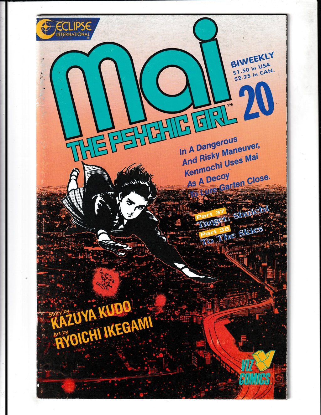 Mai, the Phychic Girl #20 (1988) Eclipse Comics