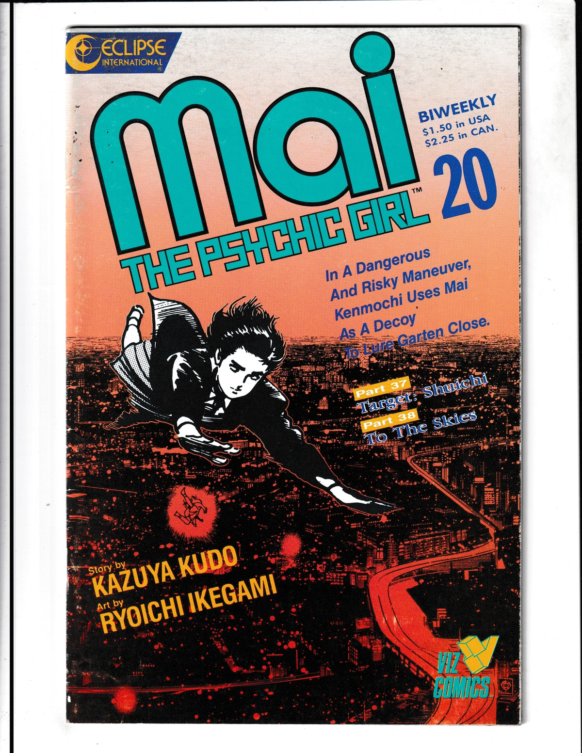 Mai, the Phychic Girl #20 (1988) Eclipse Comics