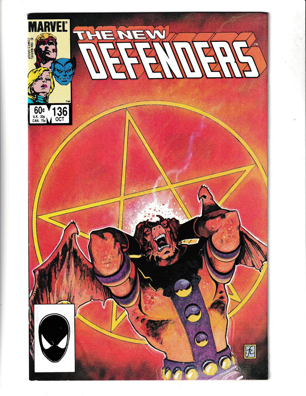 Defenders #136 (1984) Marvel Comics SKU:3206