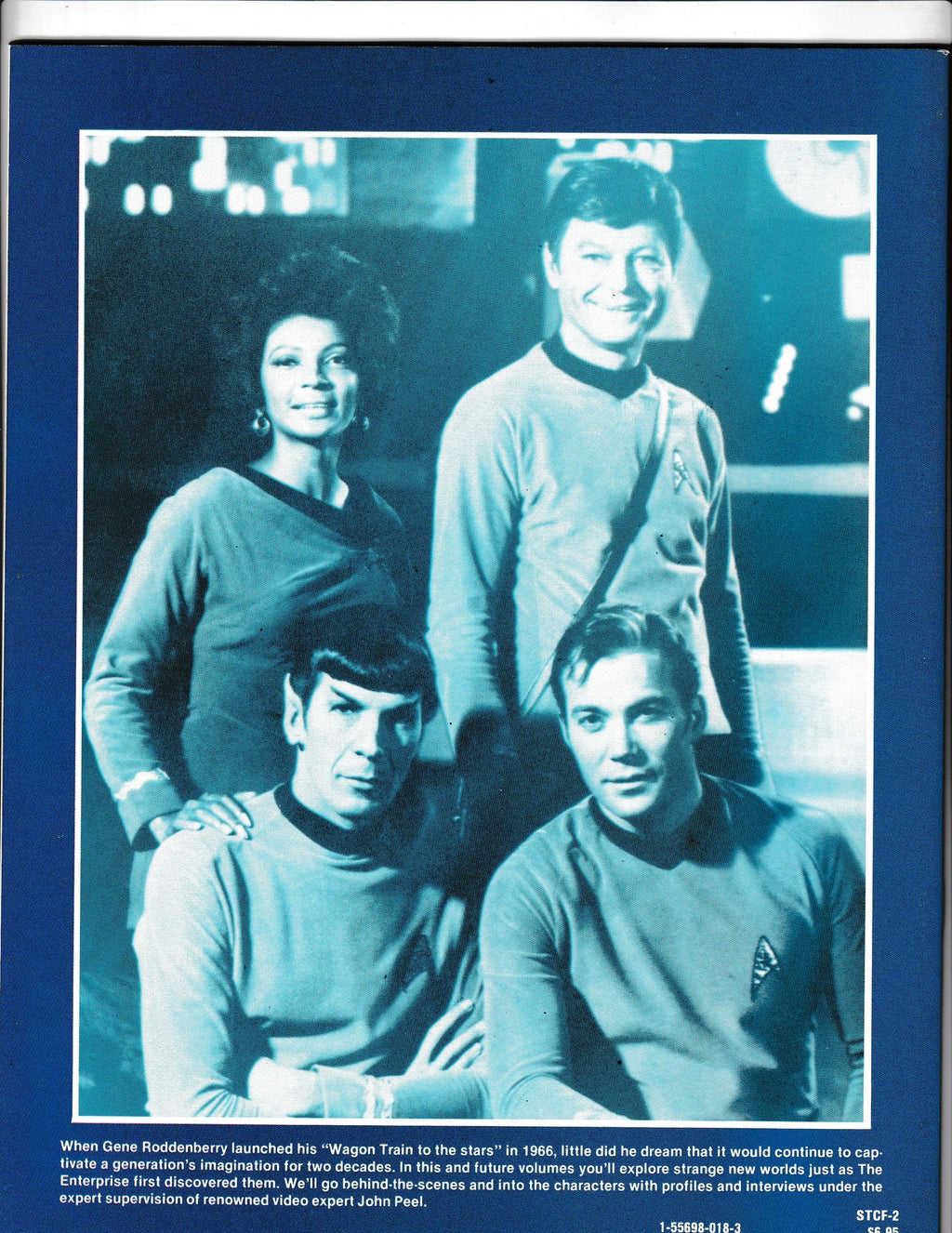 Classic Files Magazine #2 (1986) Star Trek Psi Fi Movie Press Comics