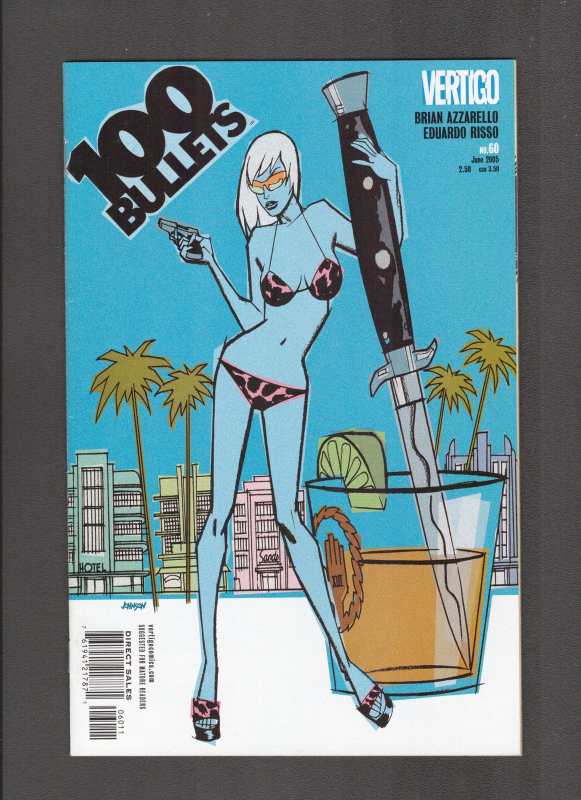 100 Bullets #60 (2005) Higher Grade Vertigo Comics
