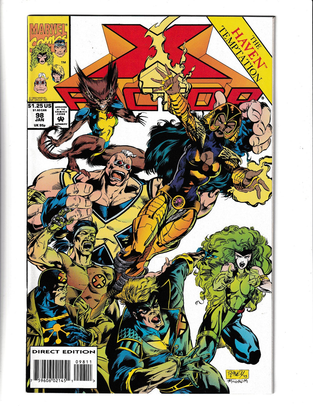 X-Factor #98 (1994) Marvel Comics SKU:2541