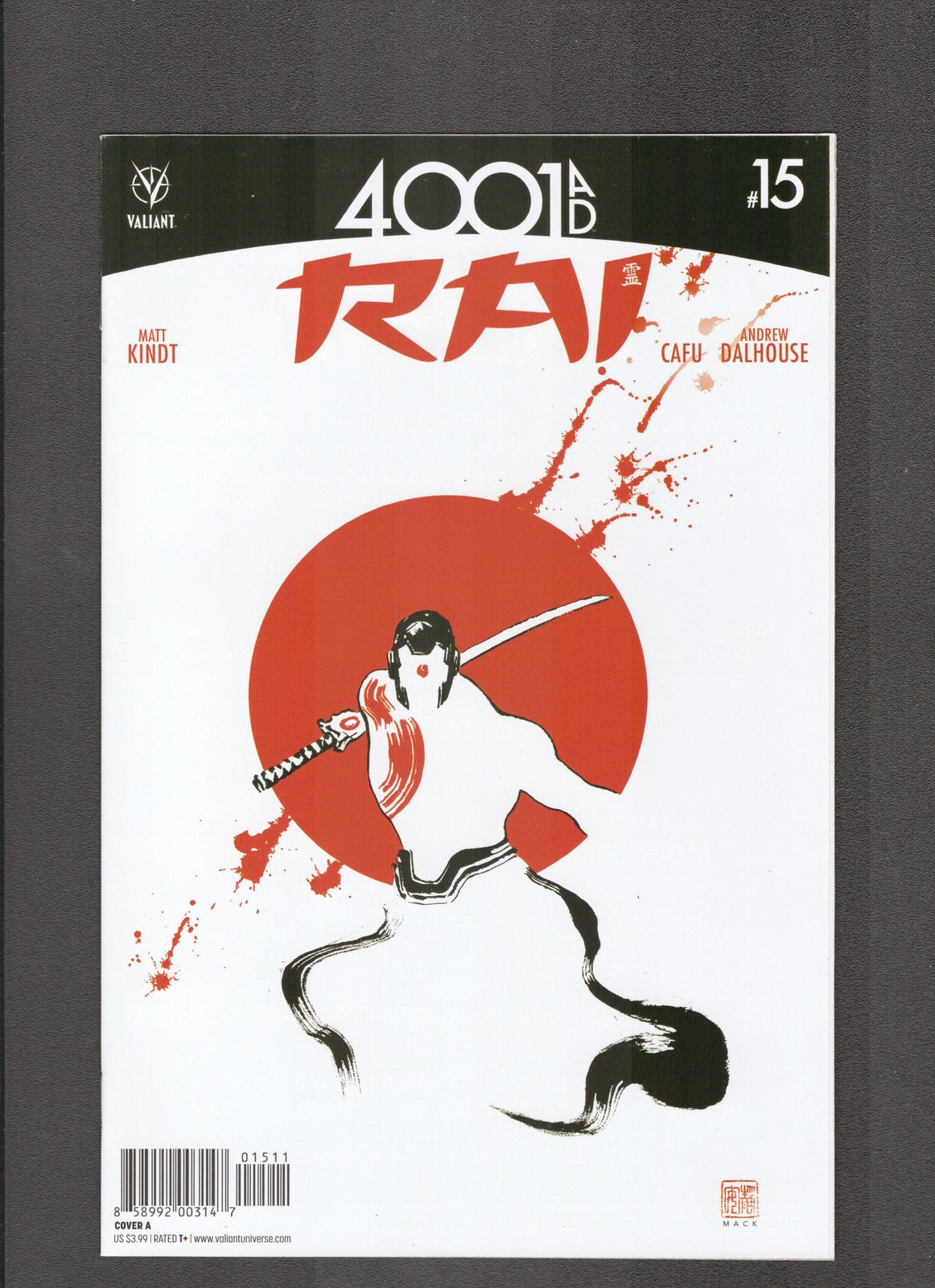 RAI #15 (2016) David Mack Valiant Comics
