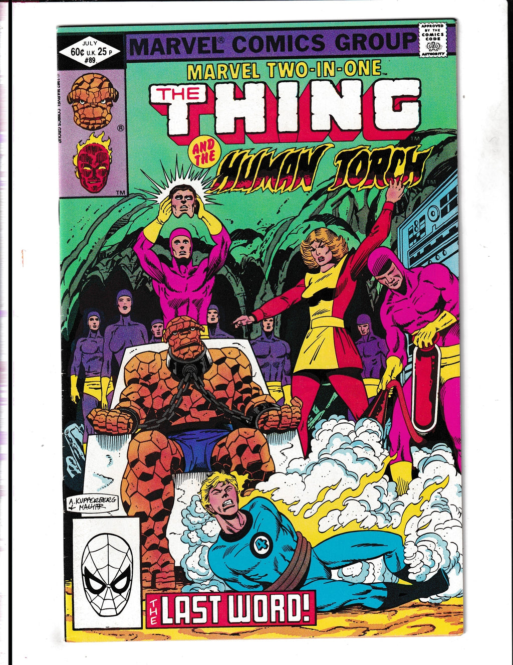 Marvel Two-In-One #89 (1982) The Thing and the Human Torch Marvel Comics
