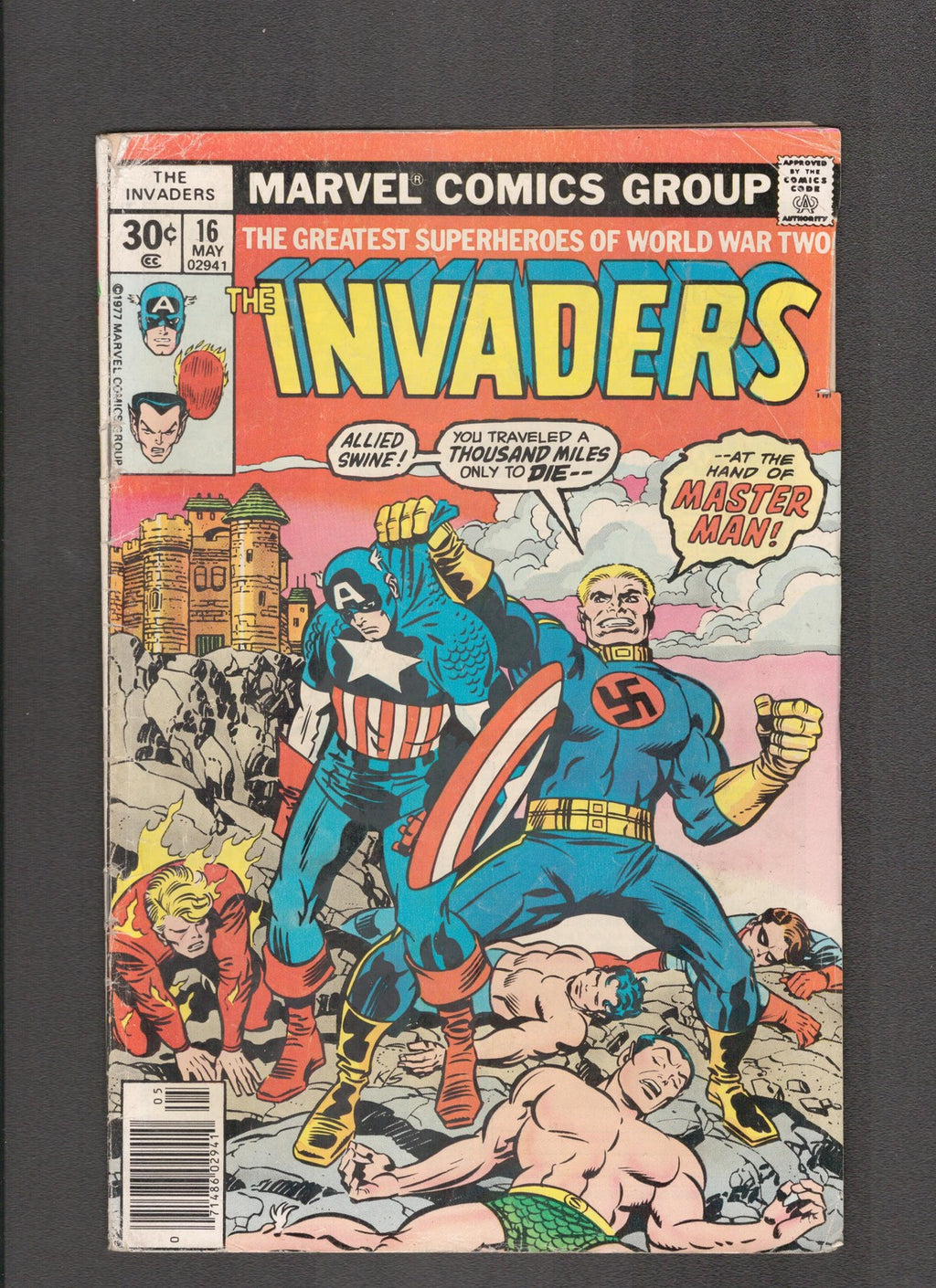Invaders #16 (1977) Marvel Comics