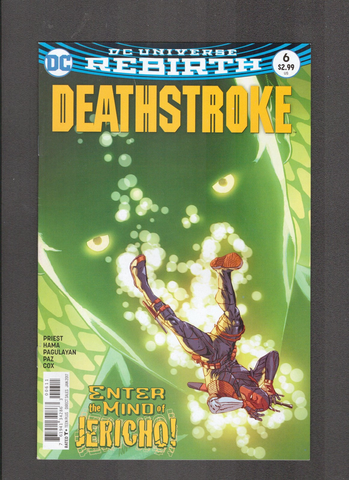 Deathstroke #6 (2017) Carlo Pagulayan DC Comics