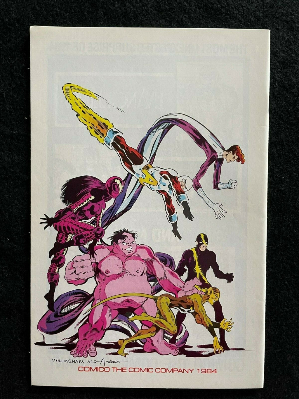 Elementals 1-9 November 1984 Comico Comics