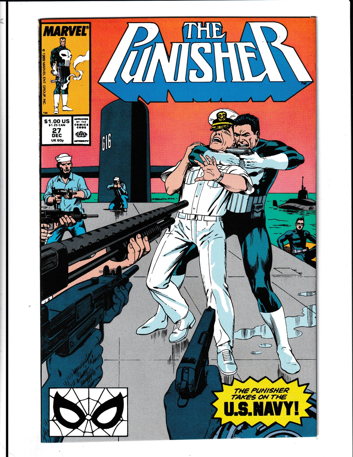 Punisher #27 (1989) Higher Grade Marvel Comics