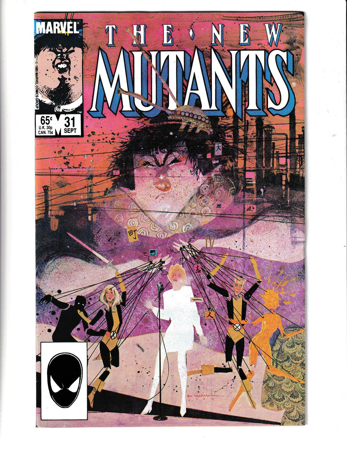New Mutants #31 (1985) Marvel Comics SKU:2789