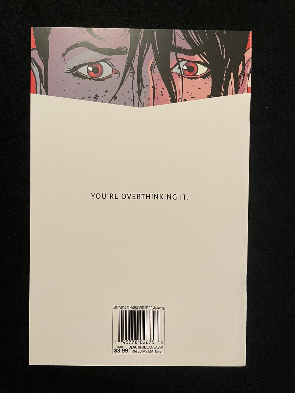 Beautiful Canvas #1 (2017) Christian Ward Cover B Variant - Black Mask Comics