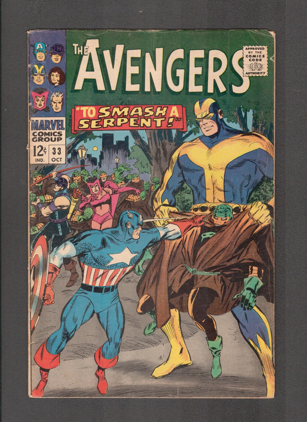 Avengers #33 (1966) Stan Lee - Don Heck Marvel Comics