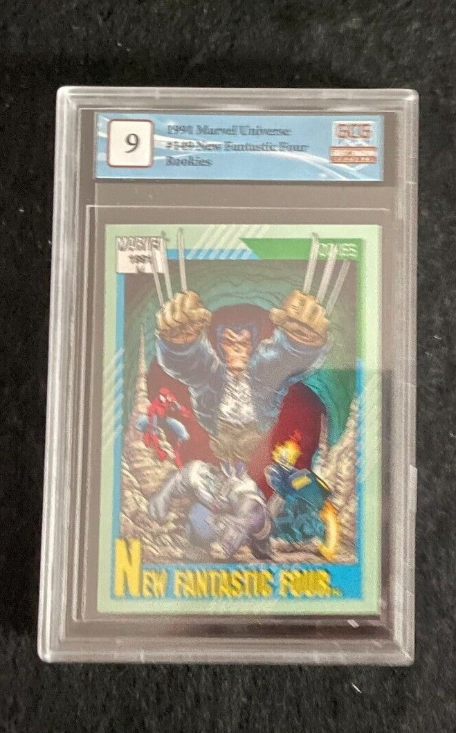 1991 Impel Marvel Universe #149 "New Fantastic Four" GCG 9.0 *Not PSA*