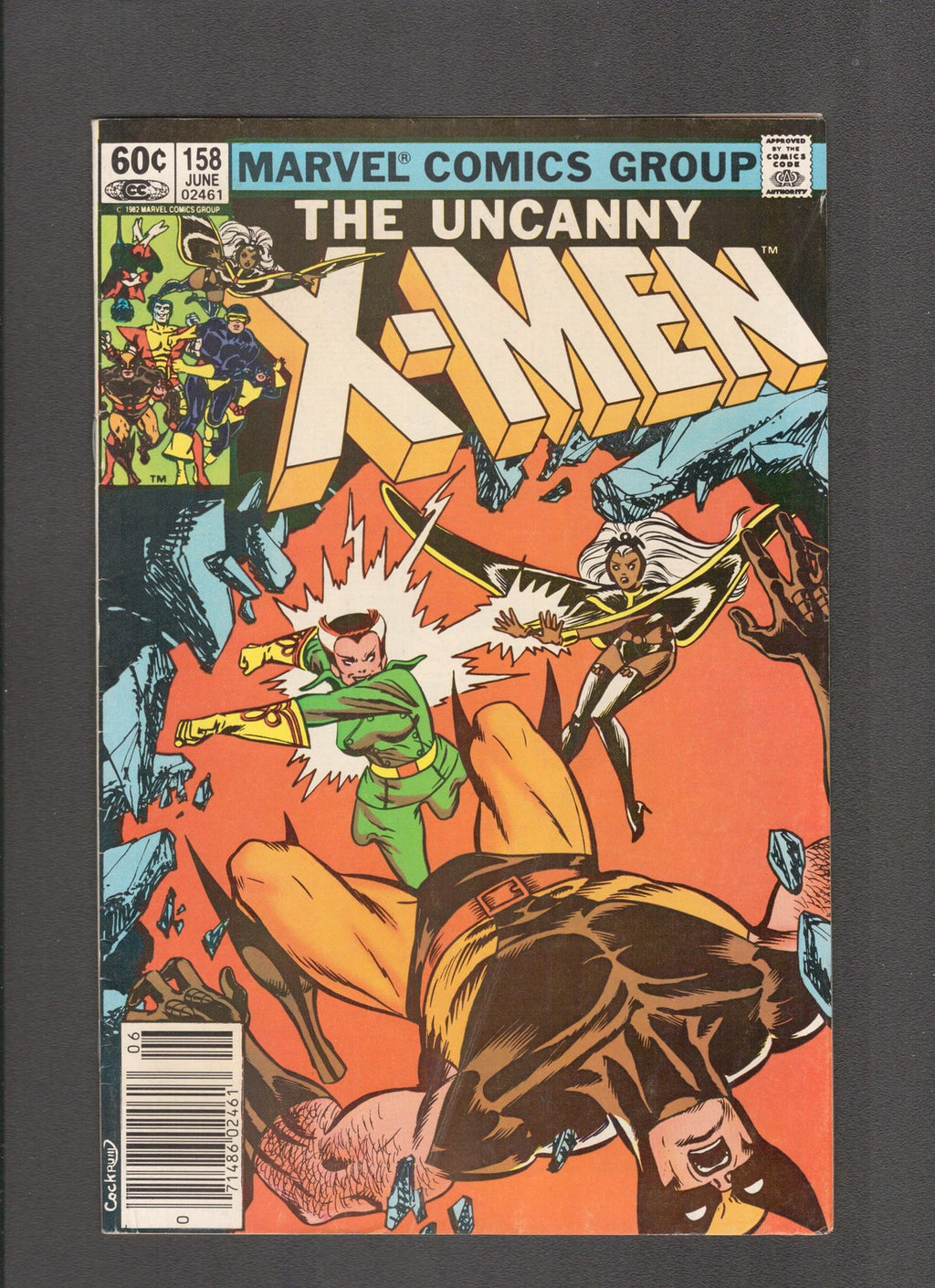 Uncanny X-Men #158 (1982) 2nd Rogue Marvel Comics