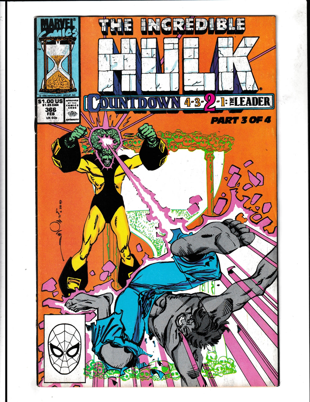 Incredible Hulk #366 (1990) Marvel Comics