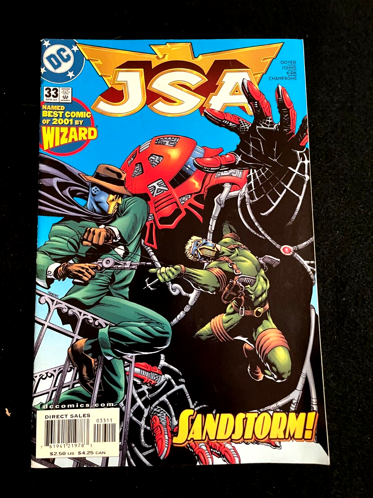JSA  #33 2002 - HIGH GRADE