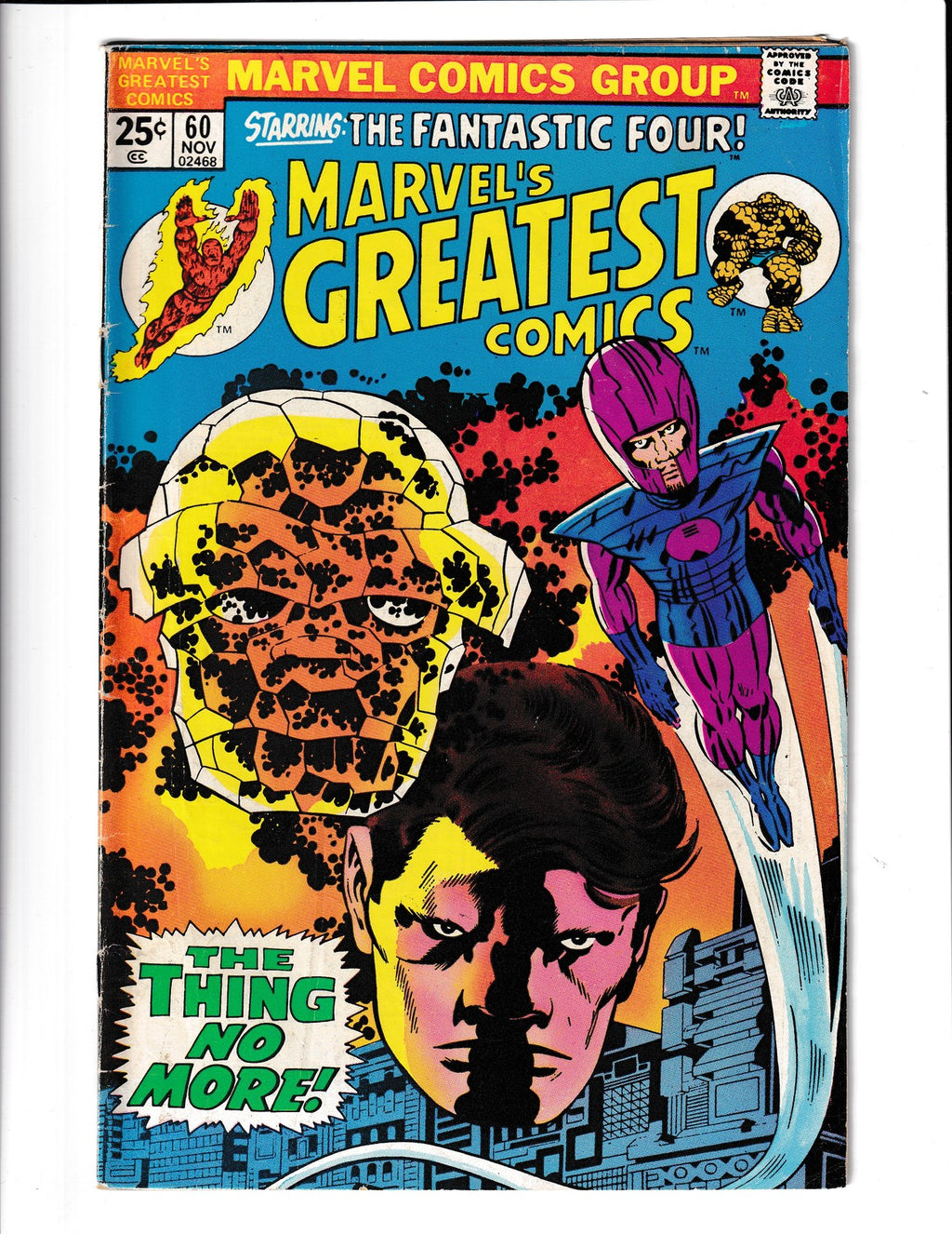 Marvel's Greatest Comics #60 (1975) Fantastic Four Marvel Comics