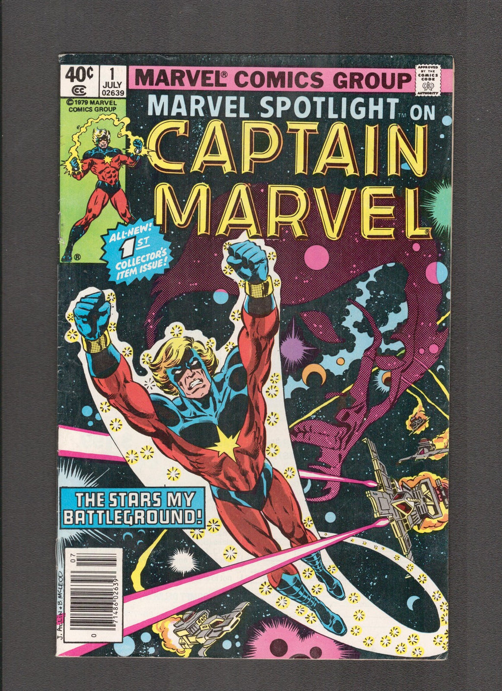 Marvel Spotlight #1 (1980) Captain Marvel - Stern Marvel Comics