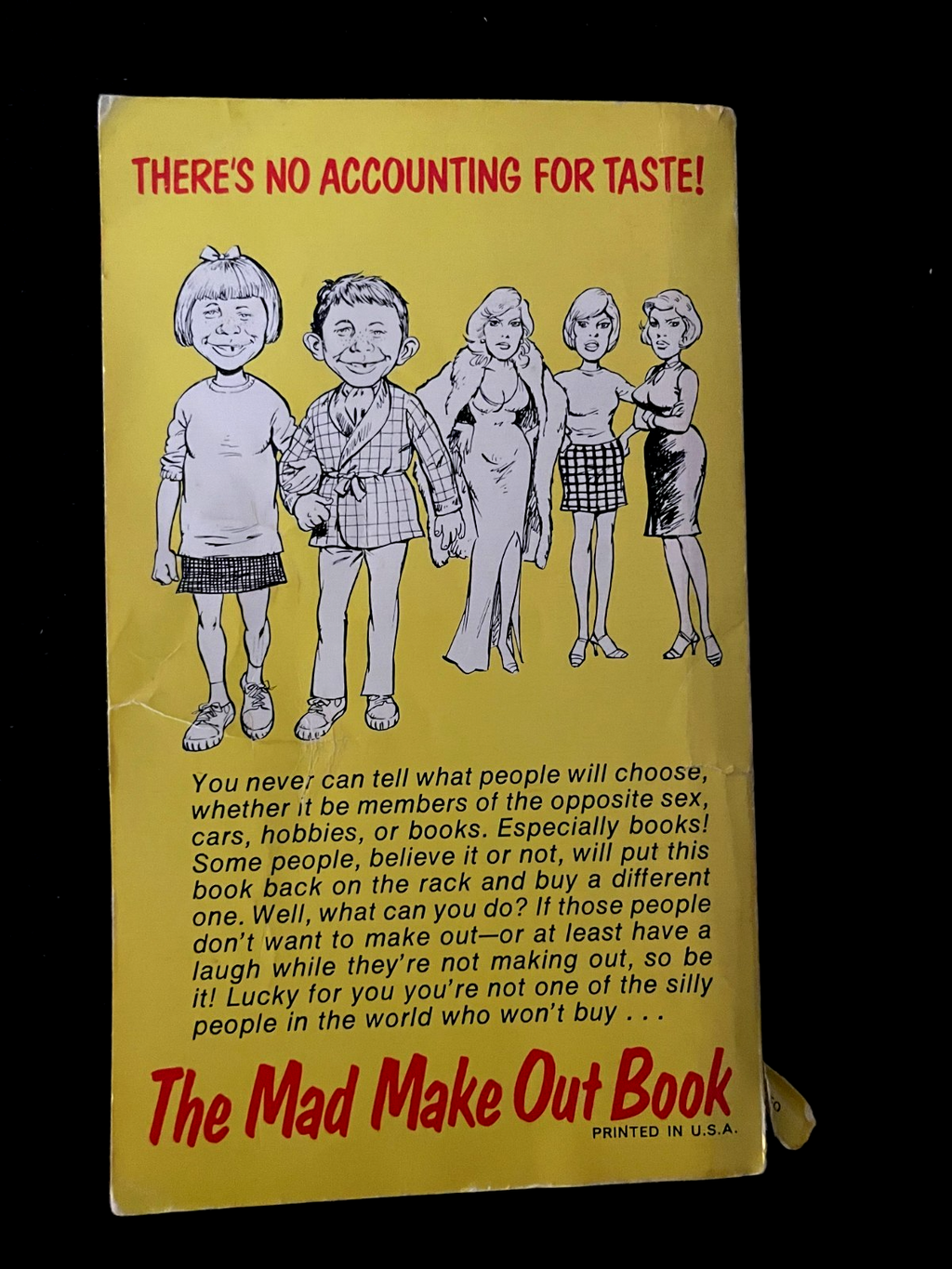 MAD Make Out Book #1 1979 Paperback