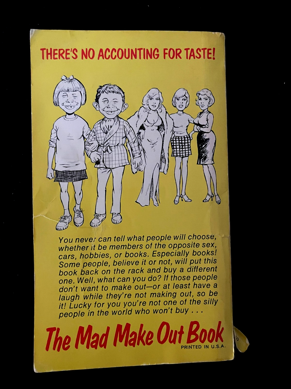 MAD Make Out Book #1 1979 Paperback