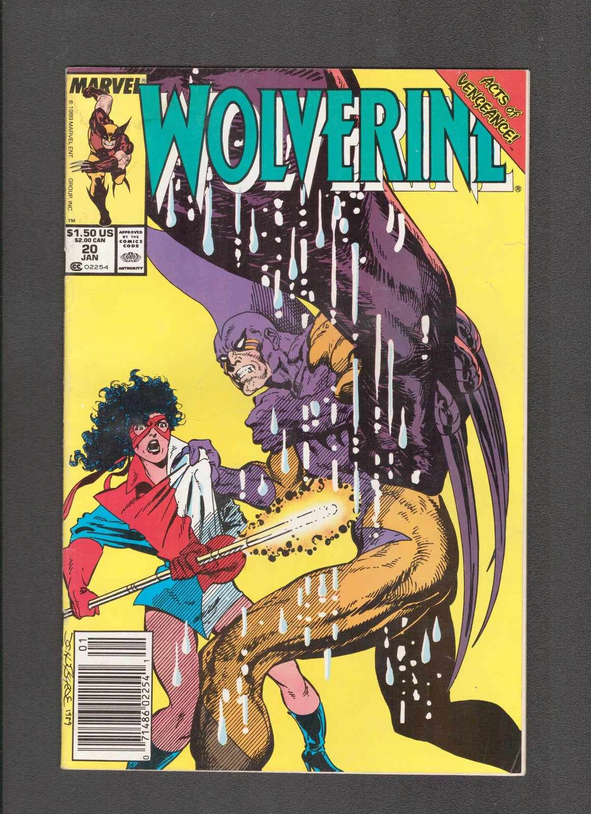 Wolverine #20 (1990) Archie Goodwin, John Byrne Marvel Comics