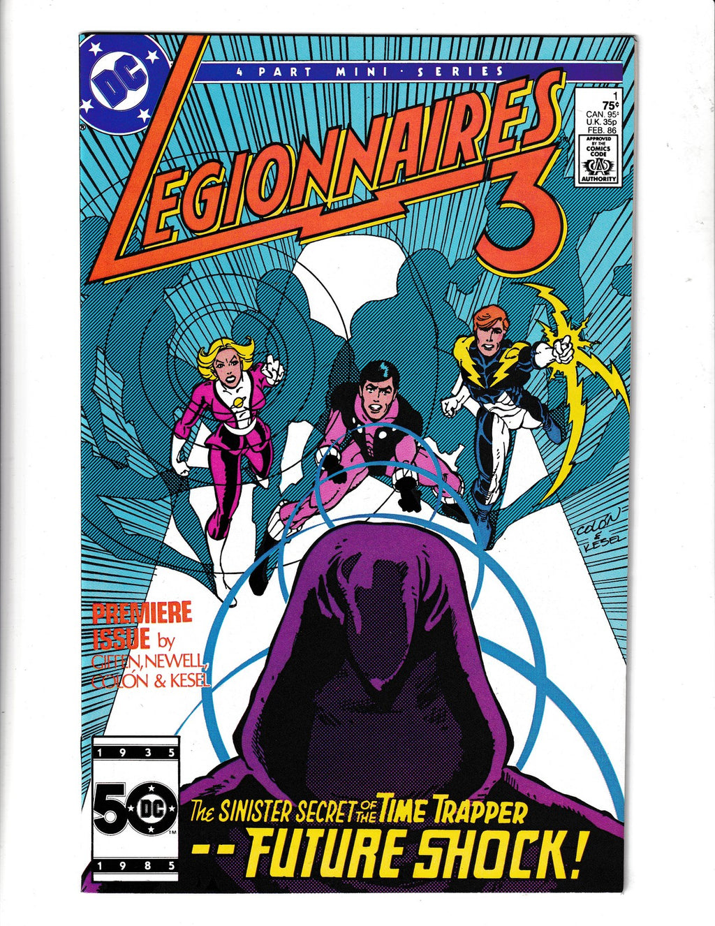 Legionnaires 3 #1 (1986) DC Comics