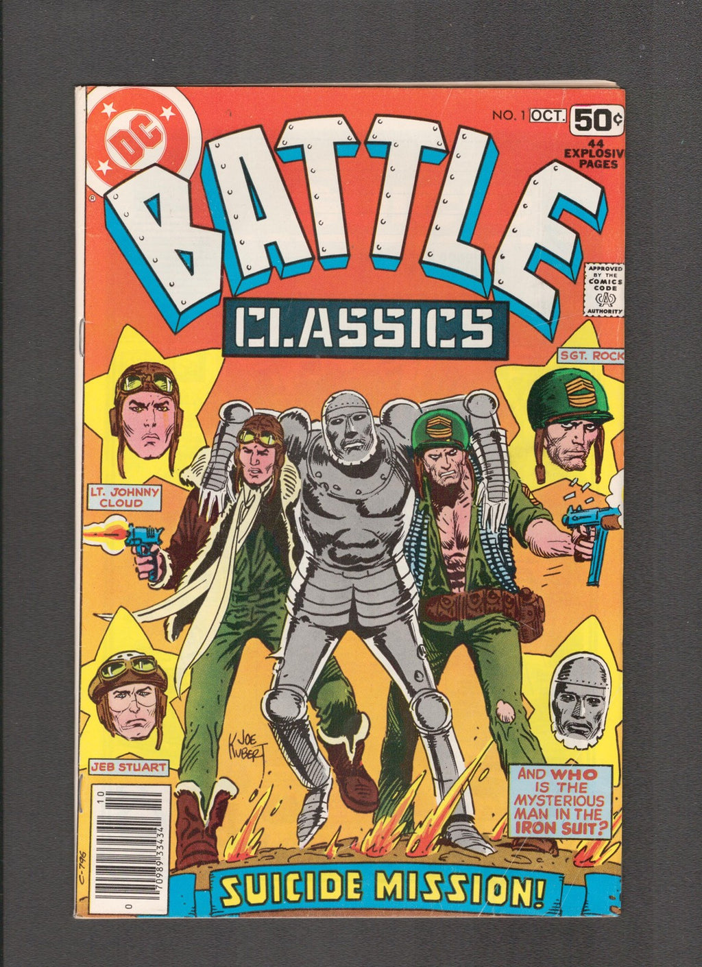 Battle Classics #1 (1978) Joe Kubert - Higher Grade DC Comics