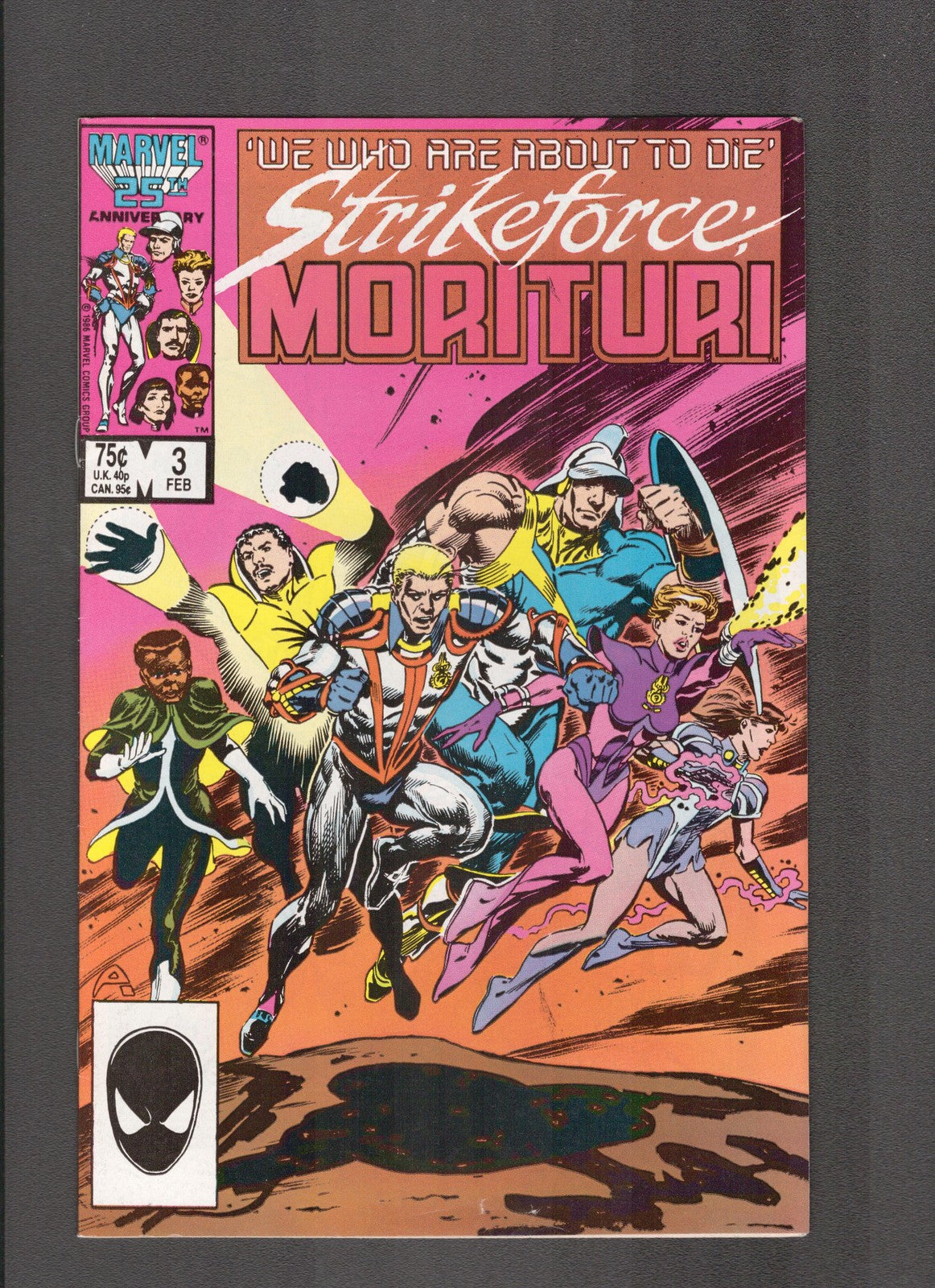 Strike Fore: Morituri #3 (1987) Brent Anderson Marvel Comics