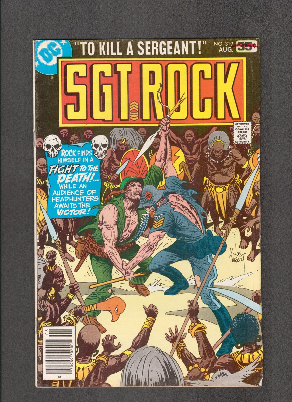 SGT. Rock #319 (1978) Joe Kubert DC Comics