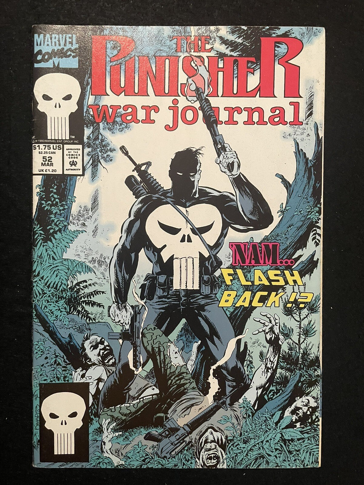 Punisher War Journal #52 (1993) " The 'NAM Flashback" Marvel Comics