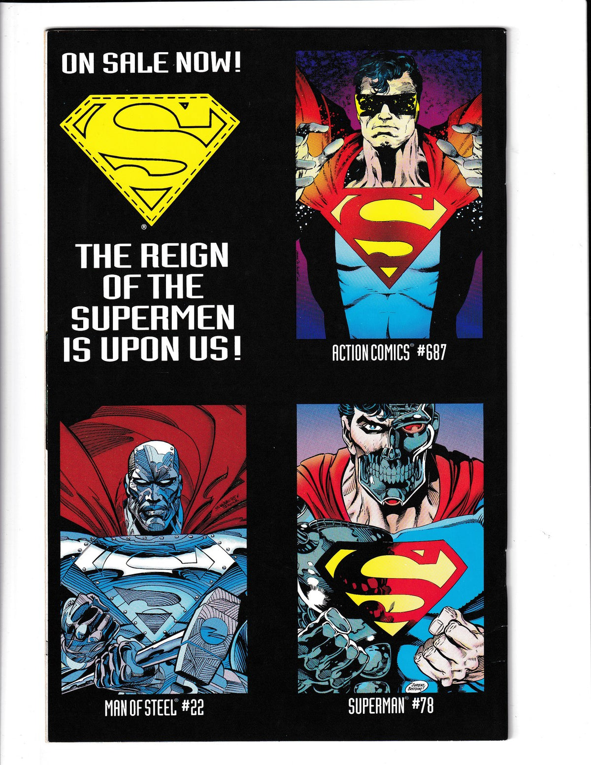 Adventures of Superman #501 (1993) Die-Cut Cover DC Comics