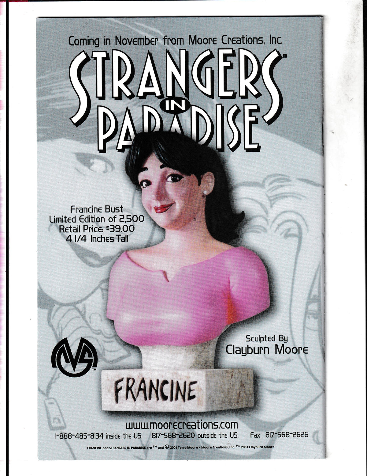 Strangers In Paradise #43 (2001) Abstract Comics